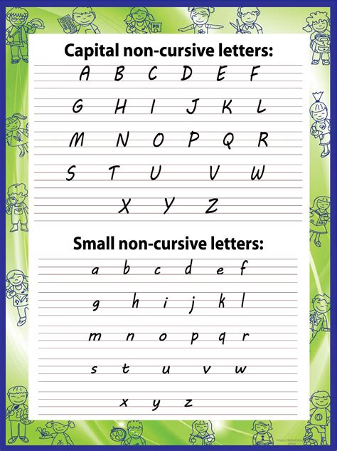 Lowercase In Cursive Pdf