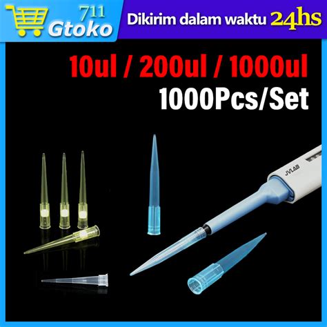 Jual Pipette Micro Tip Pipet Tip White Yellow Blue Isi Pcs