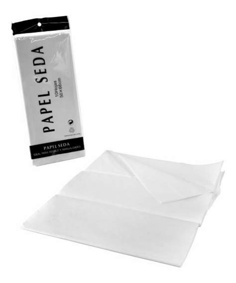 Papel Seda X Cm Paquete X Blanco Paperpack