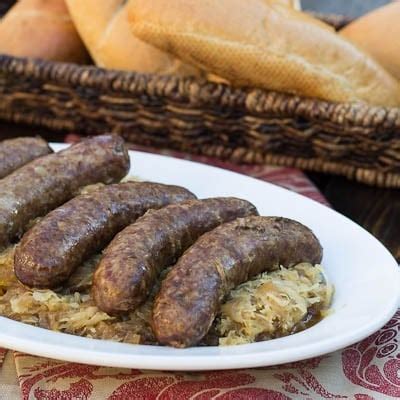 Slow Cooker Beer Brats - Spicy Southern Kitchen