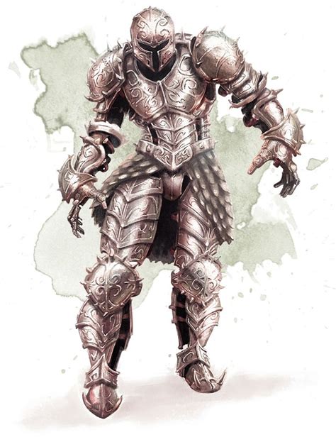 Animated Armor Monsters D D Beyond Armor Dungeons And Dragons