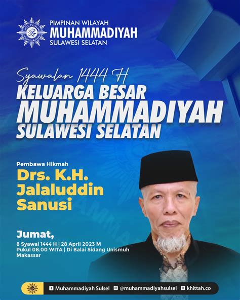 Besok Ribuan Warga Muhammadiyah Sulsel Bakal Berkumpul Di Unismuh