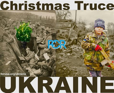 1000 Faith Leaders Call For A Christmas Truce In Ukraine Doxologia