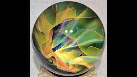 Vortex Marble Handmade By Bill Grout At Aspen Hot Glass 2 15 Drill