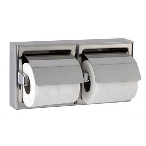 Double wall mounted rolls holder for regular toilet paper - SUPRATECH ...