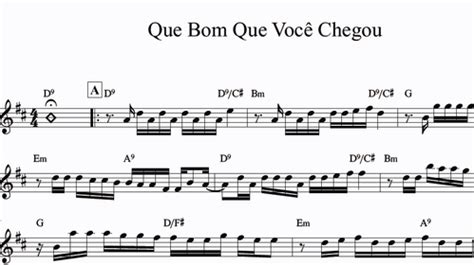 Que Bom Que Você Chegou Bruna Karla Partitura Express