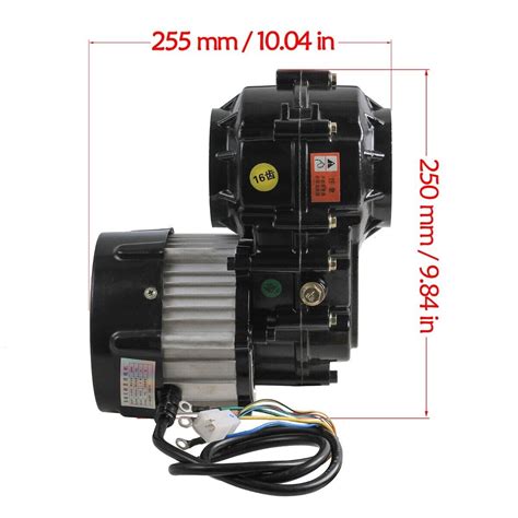 Electric Rear Axle Kit 72v 1500w Differential Motor Gearbox Atv Vehicle