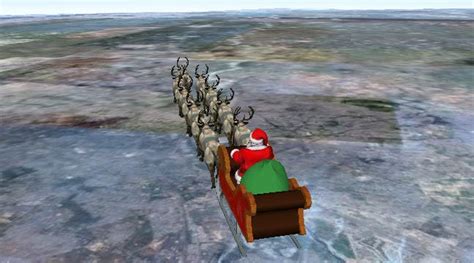 Track Santa On His Journey Around The World