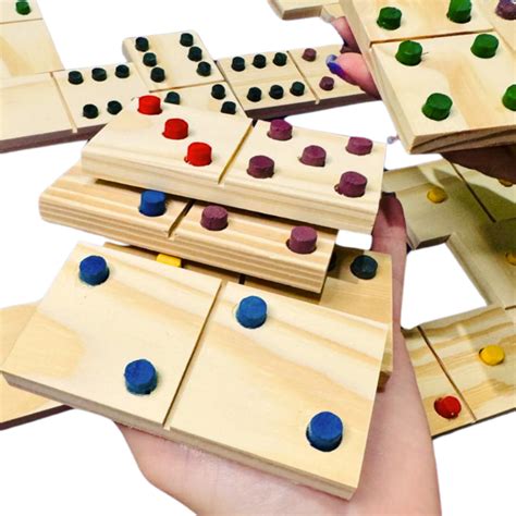 Brinquedo Domino - Dominó Gigante Alto Relevo Braille 28 peças Brinquedo Educativo Jogo ...