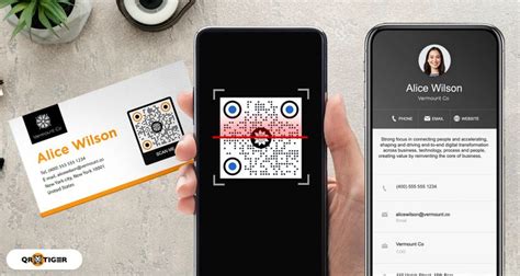 How To Create A QR Code Business Card Template Free Custom QR Code