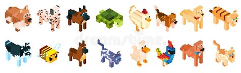 Minecraft Animals Stock Illustrations – 121 Minecraft Animals Stock Illustrations, Vectors ...