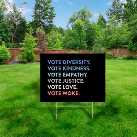 Voting Values - Yard Sign – Pavlovitz Design
