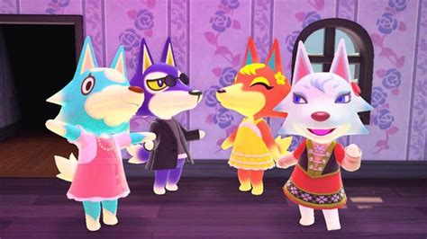 Them Acnh Wolf Villagers Arent Pretty At All My Villagers Racnh