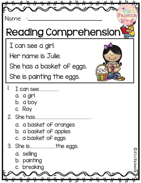 Pre K Reading Worksheets To Print Free