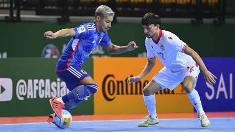 Afc Futsal Asian Cup Group C Draw With Tajikistan Ends Japan S