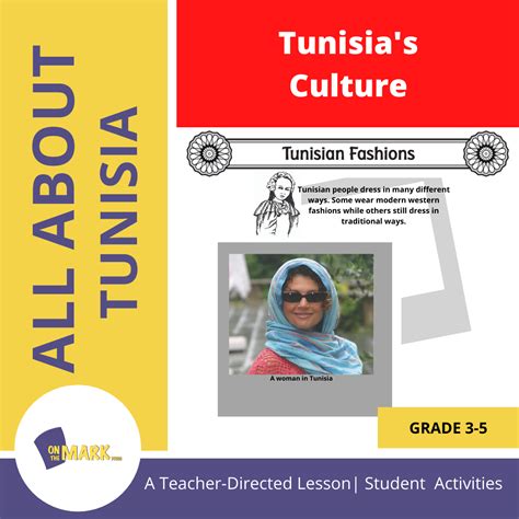 Tunisia's Culture Grades 3-5