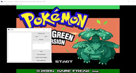 Best Pokemon Leaf Green Cheats (Complete, Fully-Tested List)