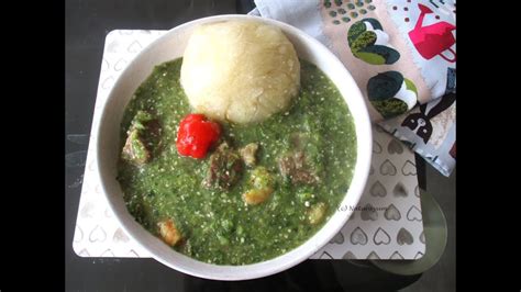 How To Cook Okro Okra Soup Comment Preparer La Sauce Gombo Youtube