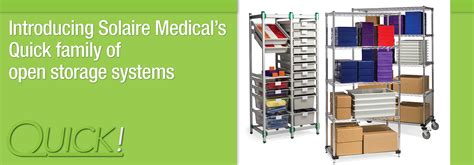 Solaire Medical Innerspace Healthcare Storage Medical Carts Cabinets