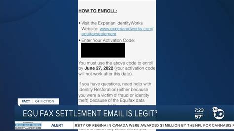 Equifax Settlement Email Is Legit Youtube