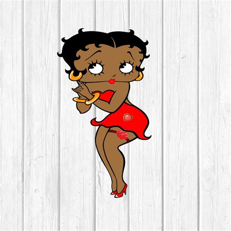 Custom Black Betty Boop Decal Vinyl Decal Custom Name Car Window