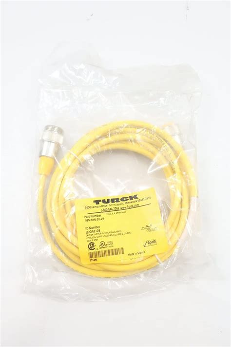 Amazon Turck Rsm Rkm M Mini Fast Cordset Cable Electronics