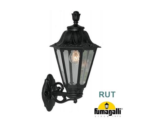 Fumagalli RUT Bisso Lantern E27 Black LEDVista Lighting