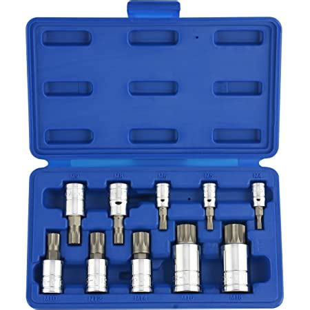 Amazon Carbyne Xzn Triple Square Spline Bit Socket Set Piece