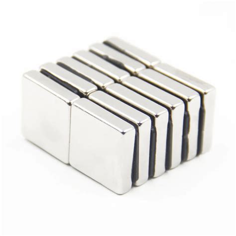 20pcs F15x15x5mm Super Powerful Strong Rare Earth Block NdFeB Magnet