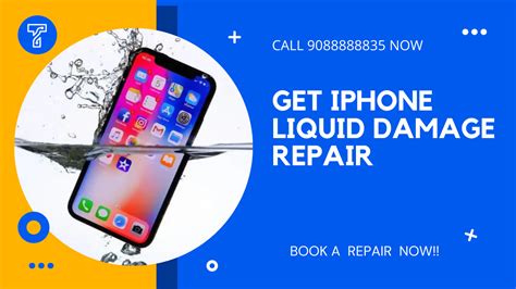 Get iPhone Liquid Damage Repair Service | Call Techyuga