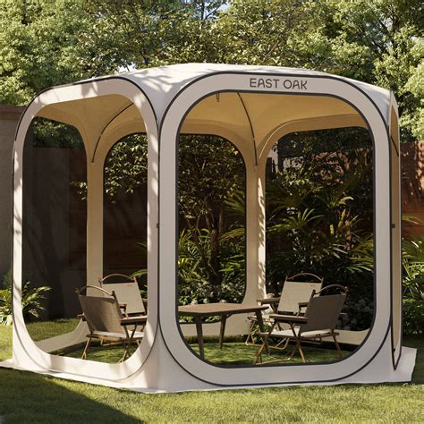 EAST OAK Screen House Tent Pop-Up, Portable Screen Room Canopy Instant ...