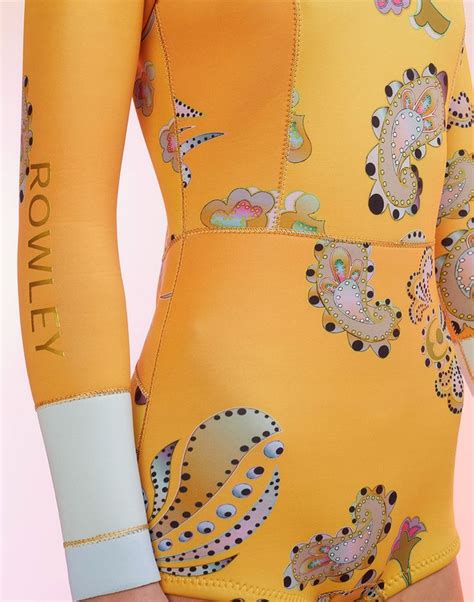 Sunrise Paisley Wetsuit Wetsuits Rowley Cynthia Rowley