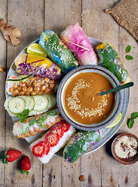 Vegan Summer Rolls Recipe - Elavegan