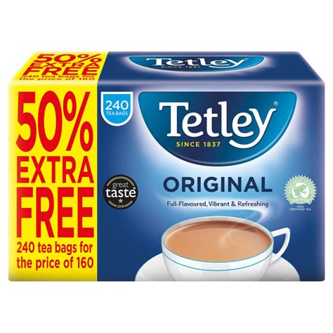 Tetley Original Tea Bags 240pk Teabags Tea