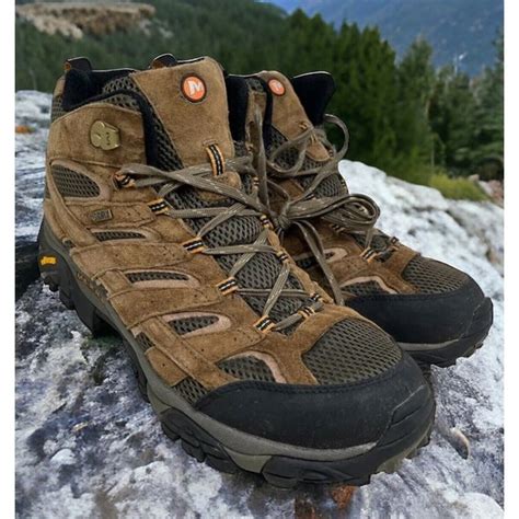 Merrell Shoes Merrell Moab 2 Mid Waterproof Hiking Boots Brown Earth Mens 95 Fast Ship