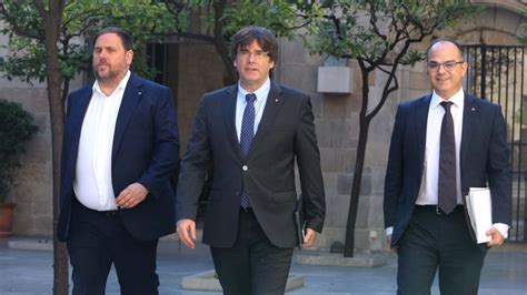 Puigdemont Y Junqueras Se Reencuentran En Waterloo Tras Casi Cuatro Años