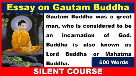 Gautam Buddha Life Story In English Safe Shipping | www.pinnaxis.com