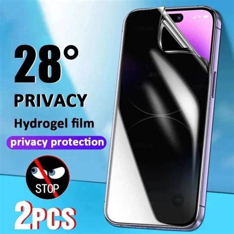 Pcs D Hd Clear Soft Hydrogel Film Privacy Screen Matte Protector