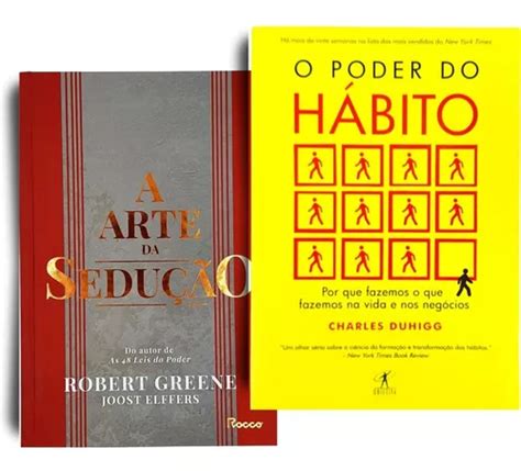 Kit Livros A Arte Da Sedução Robert Greene Livro O Poder Do