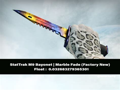 Stattrak M Bayonet Marble Fade Fn Csgo Skins Knives Video Gaming