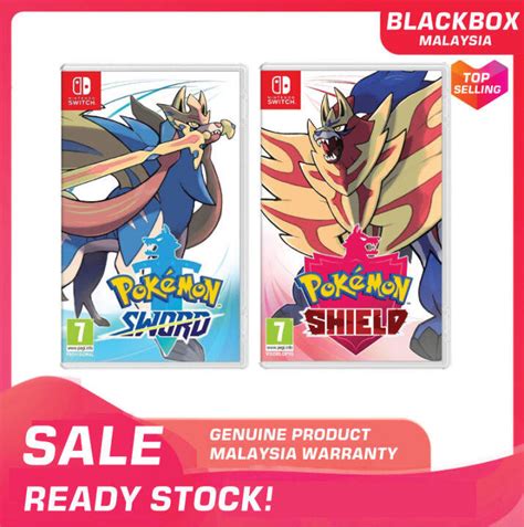 Nintendo Switch Game Pokemon Sword And Pokemon Shield Lazada