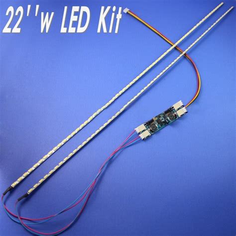 Wholesale 22 Inch Wide LED Backlight Lamps Update Kit Adjustable LED