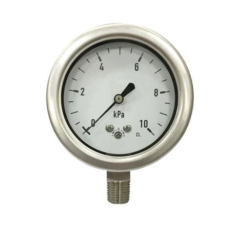 P Series Stainless Steel Low Pressure Gauge