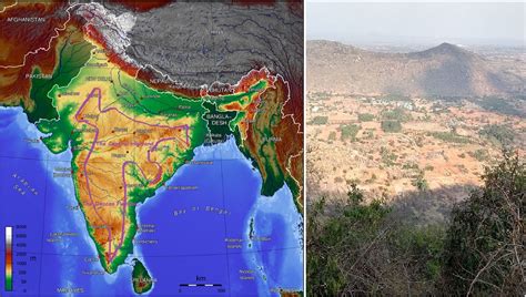 Peninsular Plateau In India Geography Of India