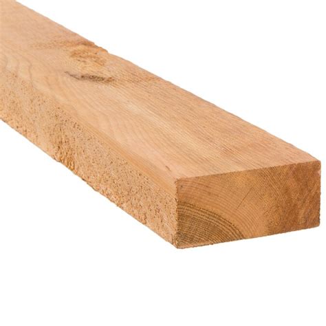 Top Choice 2 In X 4 In X 10 Ft Cedar Lumber Common 15 In X 35 In X 10 Ft Actual In The