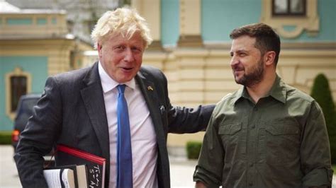 Zelensky Sedih Pm Inggris Boris Johnson Mengundurkan Diri Ini Yang