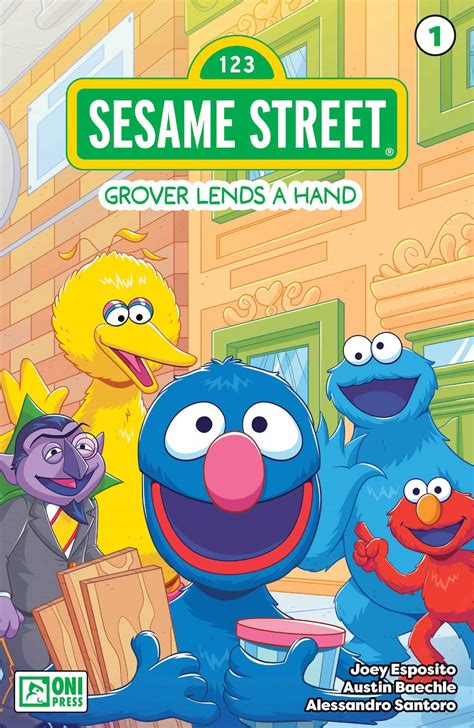 Grover Lends A Helping Hand in SESAME STREET #1 (of 4) From Oni Press ...