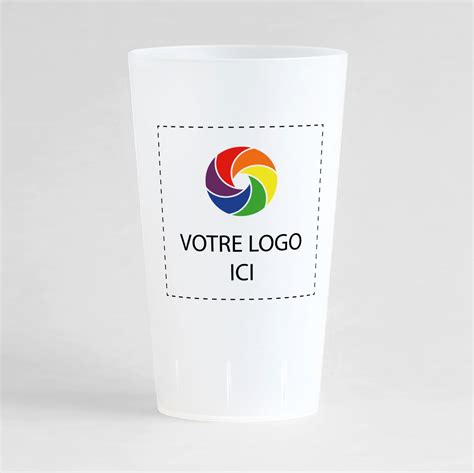 Gobelet 100 personnalisable aperçu en réalité augmentée Ecocup