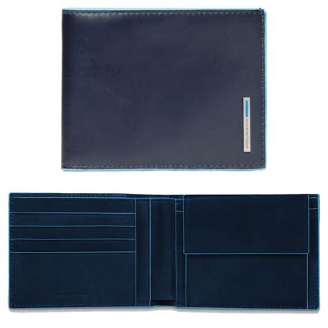 Portafoglio Uomo Piquadro Blue Square Blu Pu B R Blu