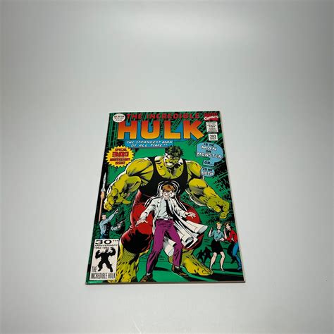 The Incredible Hulk Marvel Comics Th Anniversary Issue Etsy